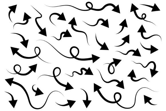 Arrow Clipart Collection: Dynamic Directional Graphics for Every Creative Project