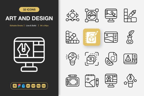 Choosing the Right Art and Design Icons for Your Creative Workflow