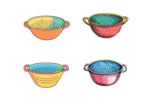 Colander: AI EPS Illustrations for Creative Projects
