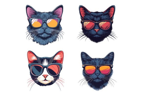 Evaluating Cat Design: AI EPS Illustration Collections for Modern Creatives