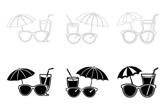 Evaluating the Food Summer Minimal Concept Illustration Set for Designers and Marketers