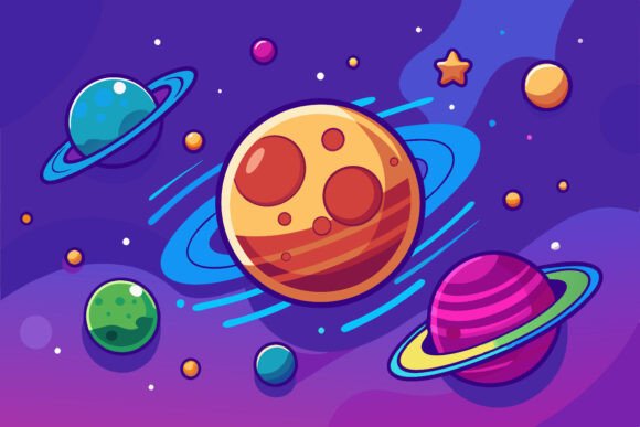 Getting Started with the Planet Illustration Set