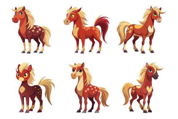 Happy Horses Illustration Set: Is It the Right Resource for Your Project?