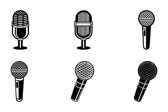 Mic Bundle Set Vector: A Complete Resource for Dynamic Visual Design