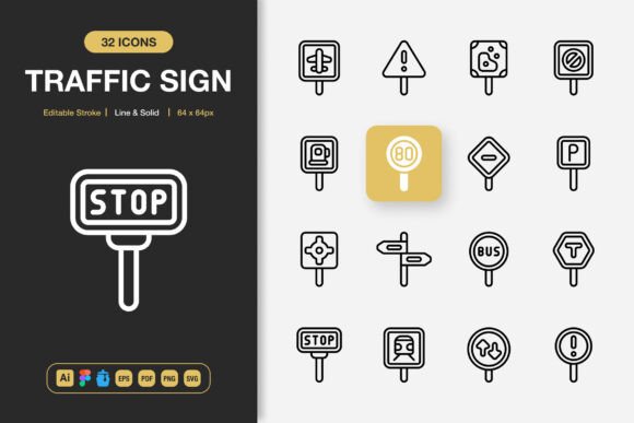 Navigating Visual Communication with Traffic Sign Icons