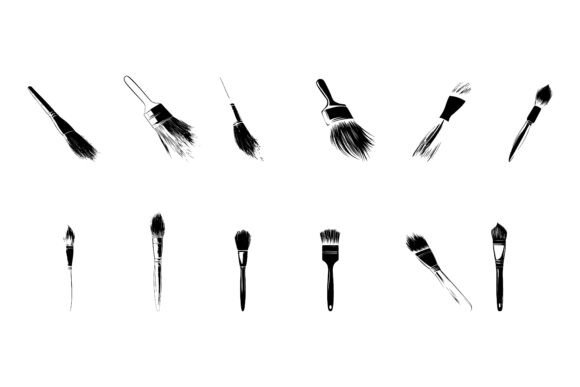 Painting Tools: A Versatile AI EPS Illustration Collection
