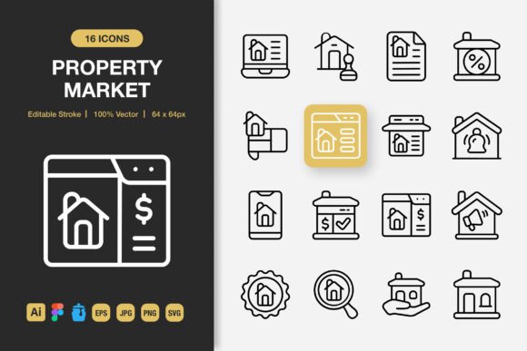 Why Property Market Outline Icons Are Reshaping Visual Communication for Real Estate and Beyond